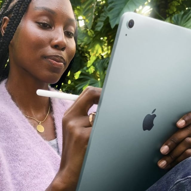 Take the iPad Air wherever you go.