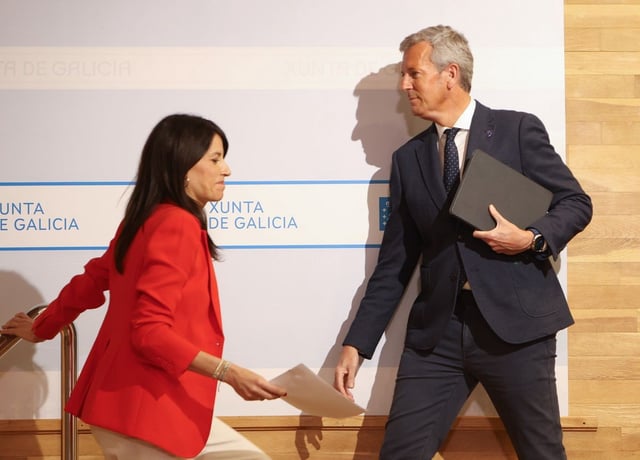 Allegue y Rueda, este lunes tras el Concello de la Xunta