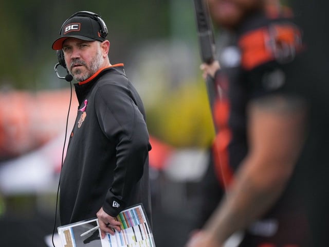 Buck Pierce makes his debut as B.C. Lions' new head coach on Saturday.