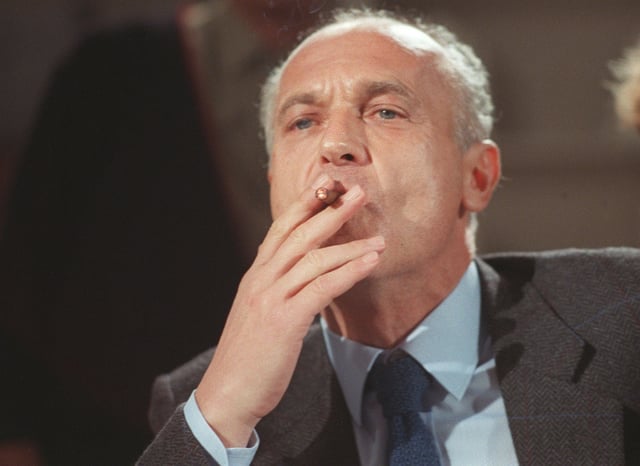 Pierre Nora le 21 octobre 1987 à Paris.