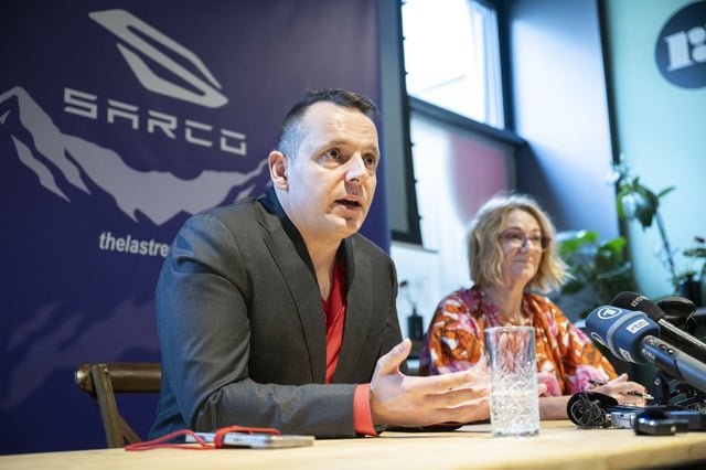 Mitbegründer des „Sarco“, Florian Willet im Juli 2024 (Archivbild).
