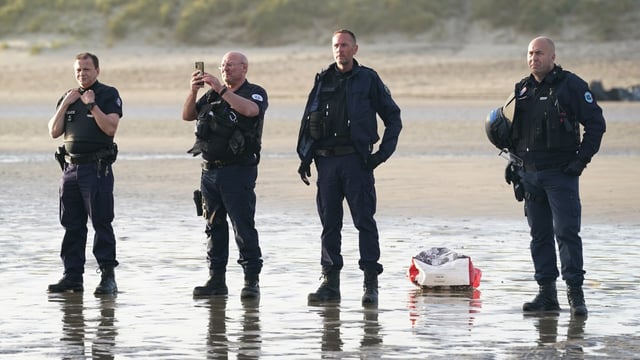 French police are not allowed to intercept a boat once it is in the water