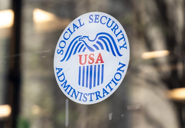 A Social Security Administration (SSA) office in Washington, DC, March 26, 2025.