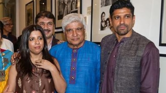 Javed Akhtar has written songs for films directed by his children Zoya Akhtar and Farhan Akhtar.