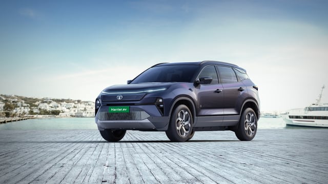 Tata Motors also showcased the Harrier EV earlier this year at its plant. 