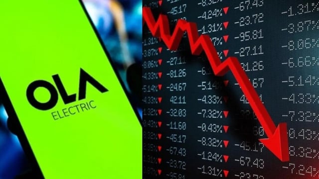 Ola Electric shares tumble 7%; should investors consider exiting?
