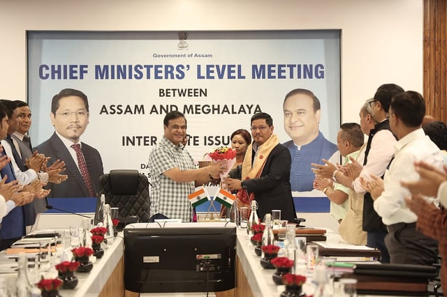 Hon'ble Chief Minister of Meghalaya Shri 
Sangma Conrad
 ji 