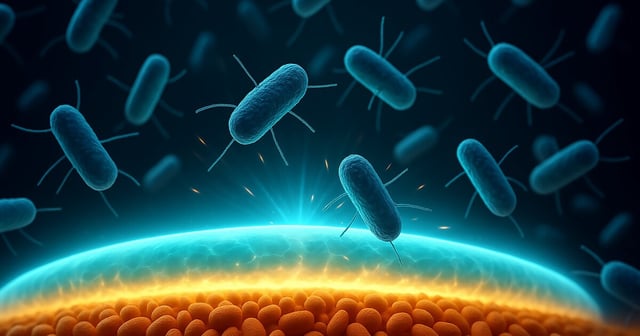 A surface coating mimicking a super-elastic insect protein repelled 100% of bacteria