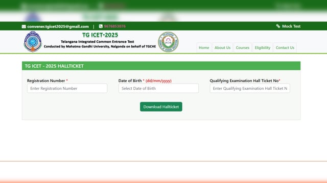 TS ICET Hall Ticket 2025 Released on icet.tgche.ac.in