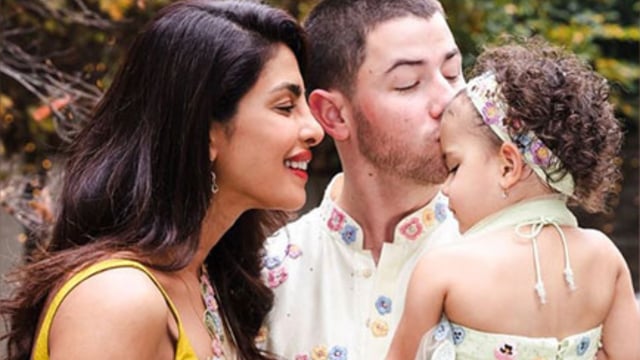 Priyanka Chopra Shares Adorable Glimpse Of Daughter Malti Marie; Can You Spot Nick Jonas In Pics?