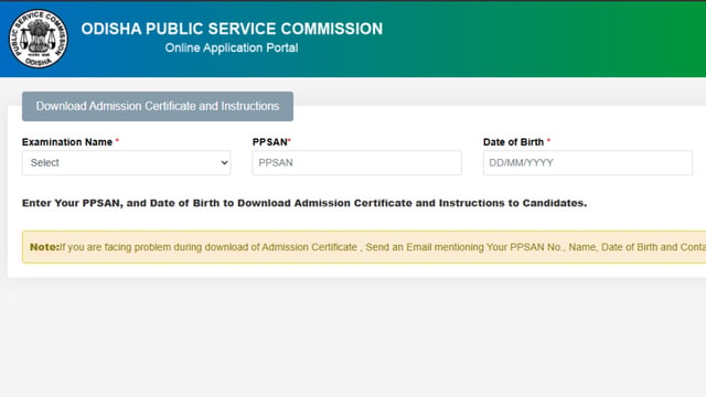 OPSC Medical Officer hall tickets 2025 has been declared at opsc.gov.in. The direct link to download is given here. 