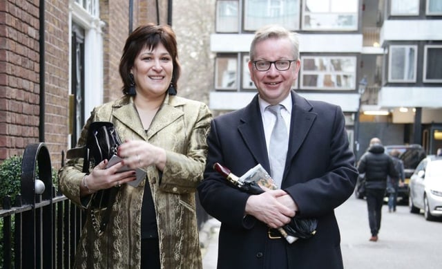 Sarah Vine with her ex-spouse, the Rt Hon Michael Gove (Photo: PA)