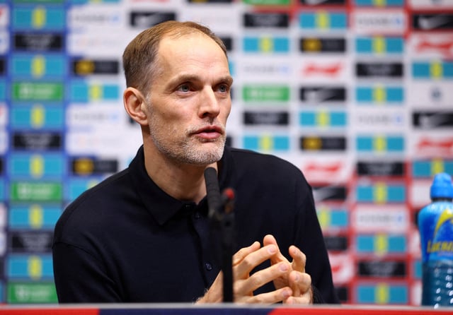 Soccer - England - Thomas Tuchel Press Conference - Wembley Stadium, London, Britain - March 14, 2025 England manager Thomas Tuchel during the press conference Action Images via Reuters/Andrew Boyers/File Photo