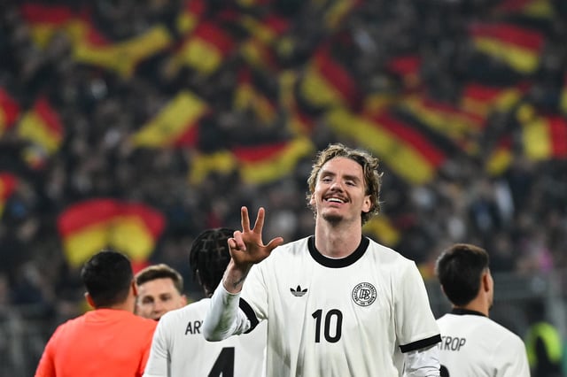 Gegen Spanien erzielte Nick Woltemade in Darmstadt drei Tore für die deutsche U21