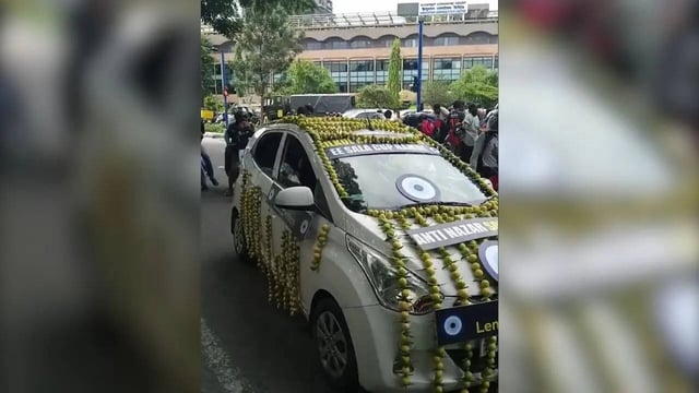 'Anti-Nazar' Car In Bengaluru