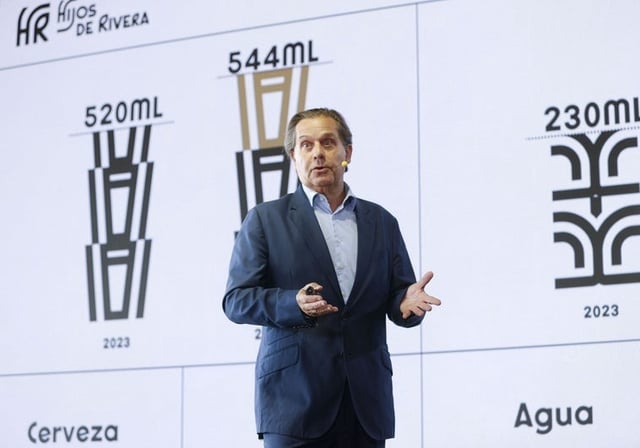El presidente ejecutivo de la corporación Hijos de Rivera, Ignacio Rivera, presenta los resultados de 2024