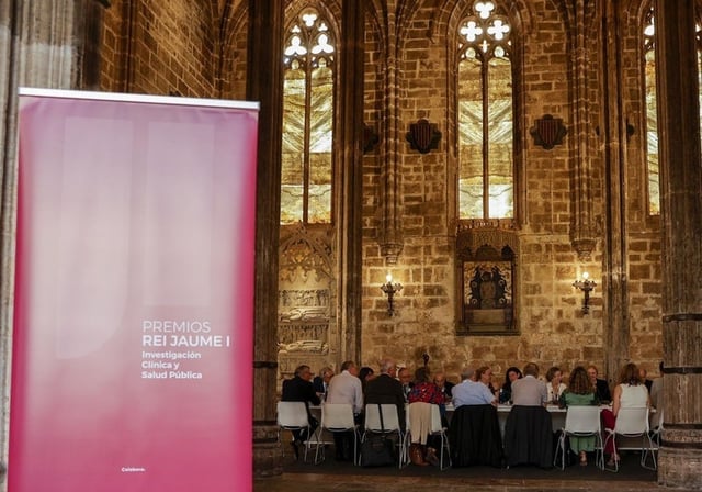Imagen de la reunión, celebrada este martes en Valencia, de uno de los jurados de los Premios Rei Jaume I