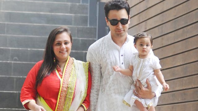 Avantika Malik, Imran Khan and their daughter Imara