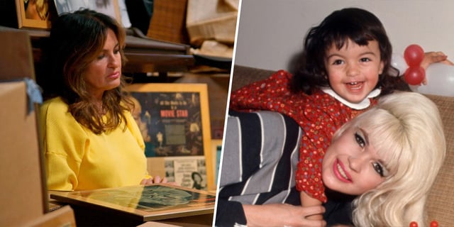 Mariska Hargitay in the "My mom Jayne" trailer / Mariska Hargitay and mom Jayne Mansfield