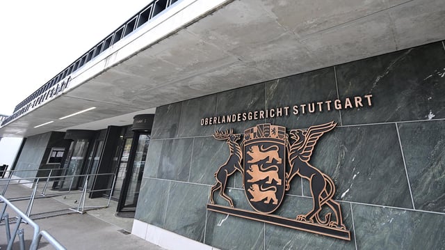 Das Foto zeigt das Oberlandesgericht Stuttgart von außen.