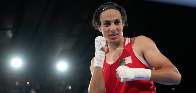 Die algerische Boxerin Imane Khelif steht im Mittelpunkt heftiger Diskussionen