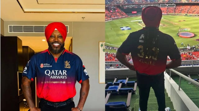 Chris Gayle's Look Goes Viral