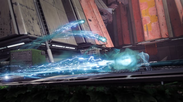 The Metroid-style Matterspark ability, in which you become a ball of arc energy, can be used to access hidden areas and also deployed in combat. It's better at crowd control than it is dealing with beefy single targets.