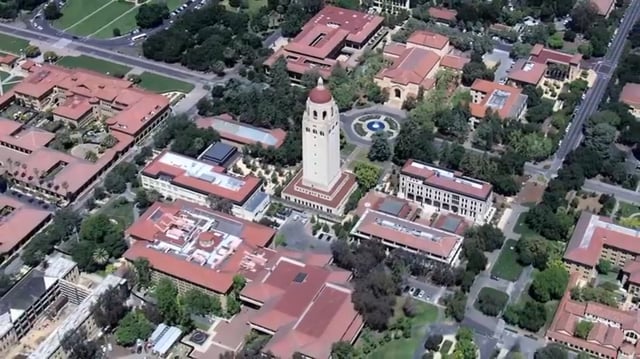 Stanford University campus. (May 2, 2024)