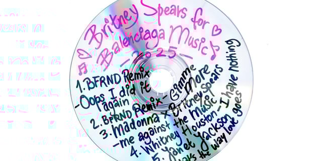 Britney Spears for Balenciaga Music Is Just the Nostalgia We Needed
