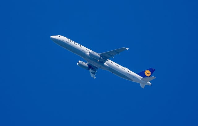 Ein Lufthansa-Airbus (Symbolbild).