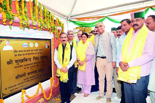 Himachal: CM Sukhu dedicates Rs 619 crore international zoo at Dehra constituency