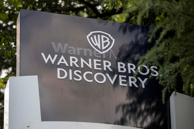 The exterior of the Warner Bros. Discovery Atlanta campus in Atlanta, Georgia, U.S. May 2, 2023. REUTERS/Alyssa Pointer/File Photo