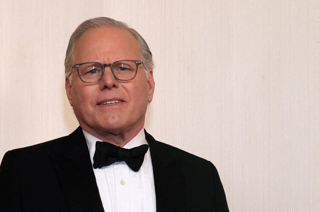 Warner Bros. Discovery chief executive David Zaslav poses on the red carpet during the Oscars arrivals at the 96th Academy Awards in Hollywood, Los Angeles, California, U.S., March 10, 2024. REUTERS/Aude Guerrucci/File Photo