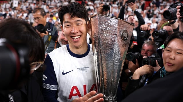 If Son moves to Saudi Arabia, his last game for Tottenham will be victory in the Europa League final