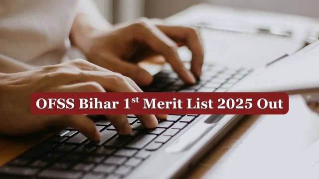 OFSS Bihar 11th Merit List 2025 Released at ofssbihar.net