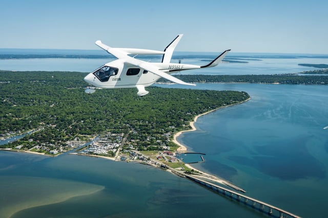 Beta Technologies Alia all-electric aircraft