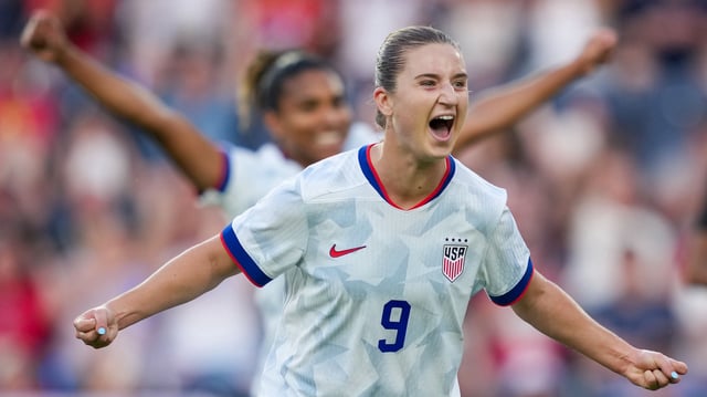 Ally Sentnor USWNT vs Jamaica
