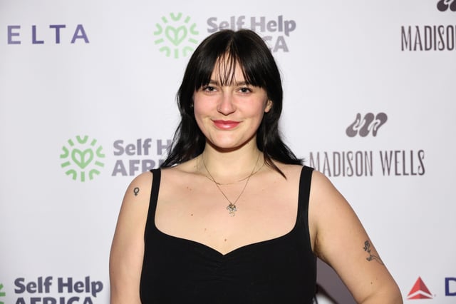 Gracie McGraw attends the 9th annual Broadway for Self Help Africa Benefit Concert at The Cutting Room in New York City on April 15, 2024.