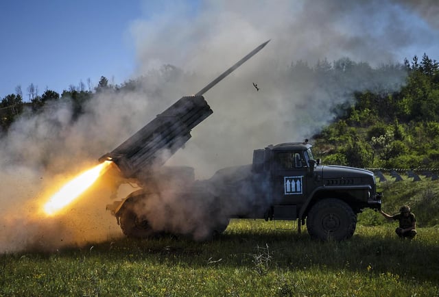 El frente de Donetsk.