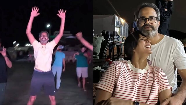 RCB Forever! Prashanth Neel Celebrates Historic Win On Dragon Set; Wife Likitha Calls It 'Perfect Birthday Gift' For Hubby