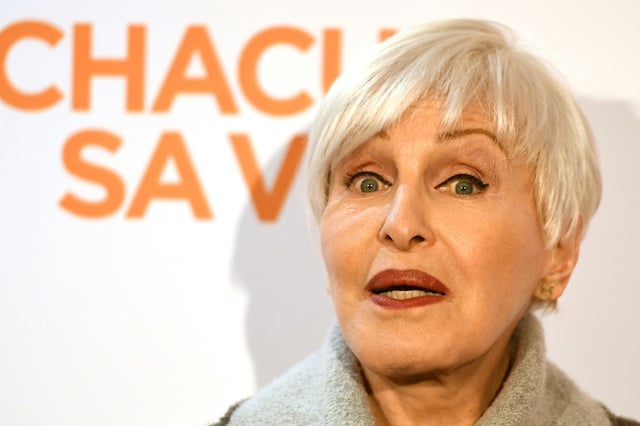 Nicole Croisille, shown here in 2017, sang on the soundtrack of the 1966 film 'A Man and a Woman'