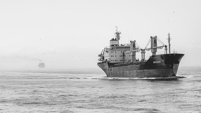The ship, Morning Midas, had 22 people on board