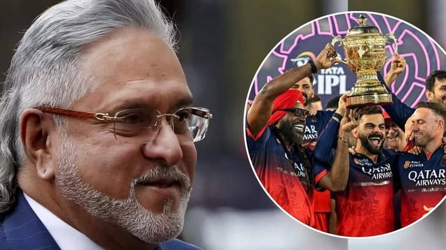 'Now Make SBI’s Dream Come True': Netizens Roast Vijay Mallya Over ‘Dream Come True’ Remark on RCB's IPL Win | Image: Republic 