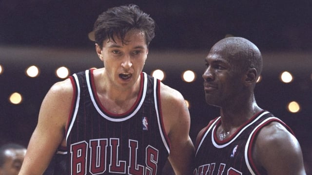Mit den Chicago Bulls gewann der Kroate drei NBA-Titel – an der Seite des Größten