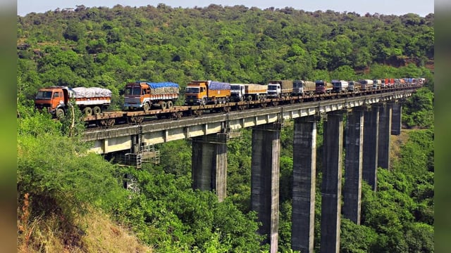Konkan Railway To Launch Ro-Ro Service For Cars | Image: X