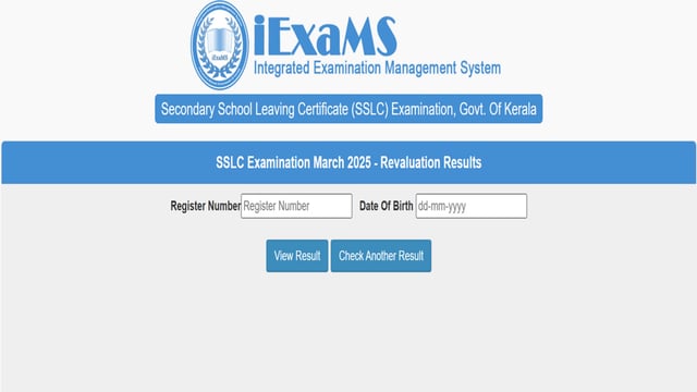 Kerala SSLC Scrutiny, Revaluation Results 2025 declared, check here 