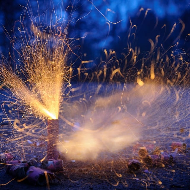 Silvester-Feuerwerk