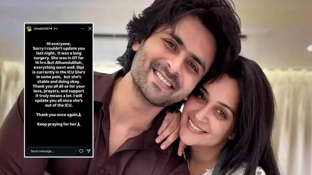 Dipika Kakar's Health Update: Shoaib Ibrahim Shares Positive Note After Wife's Stage 2 Liver Cancer Surgery, Reveals 'She’s In Some Pain But...' | Image: X