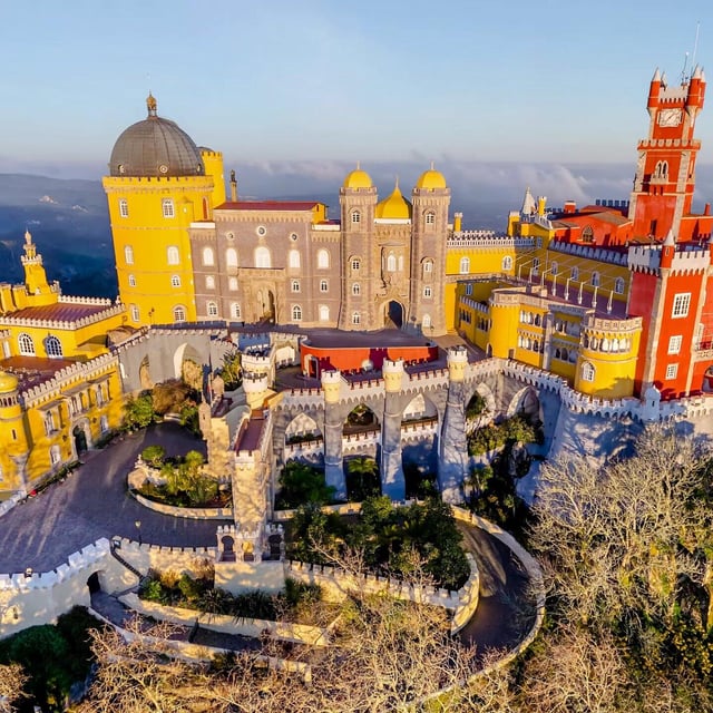 Urlaub in Portugal - bunte Schlösser in Sintra