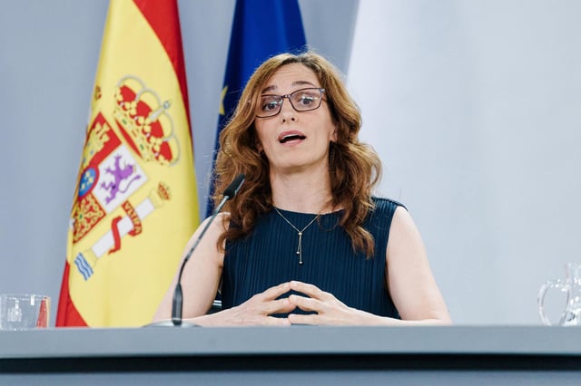 La ministra de Sanidad, Mónica García (archivo)